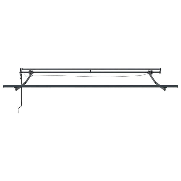 Markis tyg med Vit 350 x 250 cm Polyester