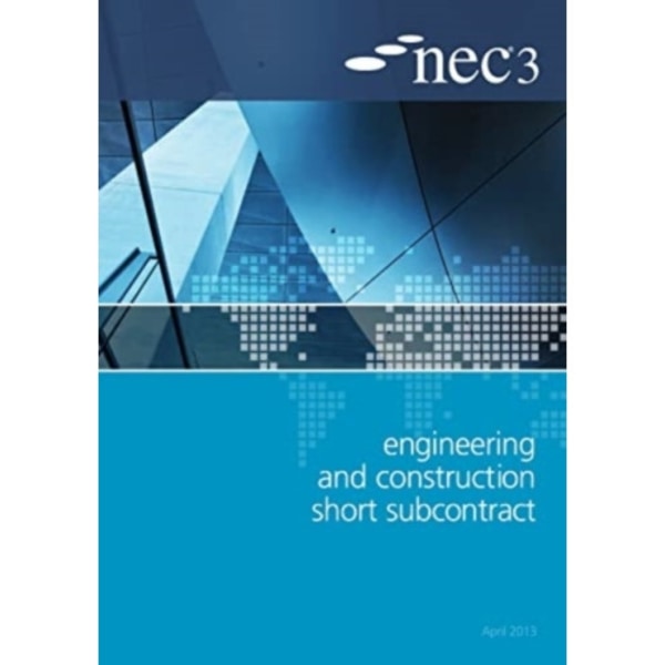 NEC3 Engineering and Construction Short Subcontract (ECSS) (häftad, eng)