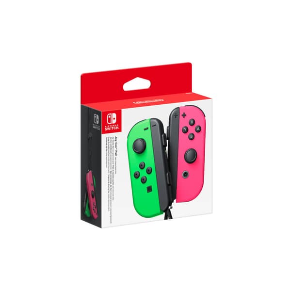 Nintendo Joy-Con Svart, Grön, Rosa Bluetooth Spelplatta Analog / Digital Nintendo Switch
