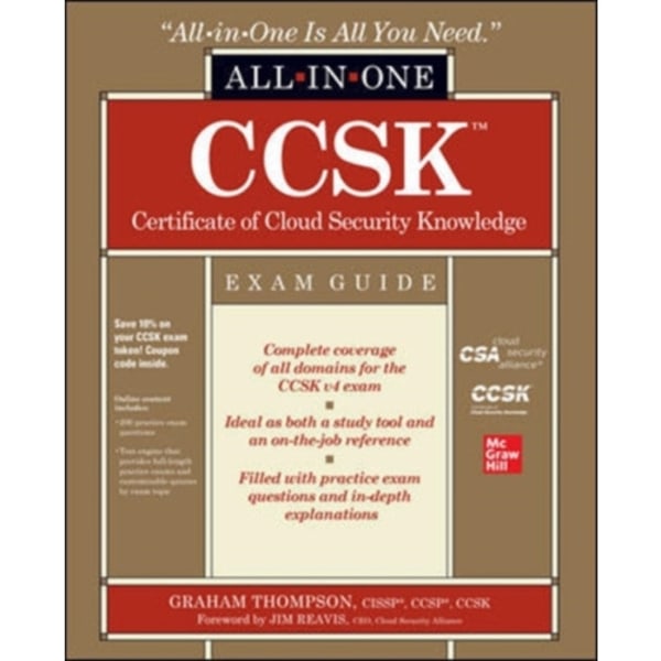 CCSK Certificate of Cloud Security Knowledge All-in-One Exam Guide (häftad, eng)