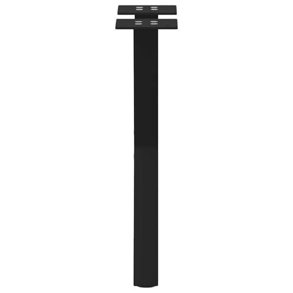 Soffbordsben X-formade 2 st svarta 28x(42-43) cm stål
