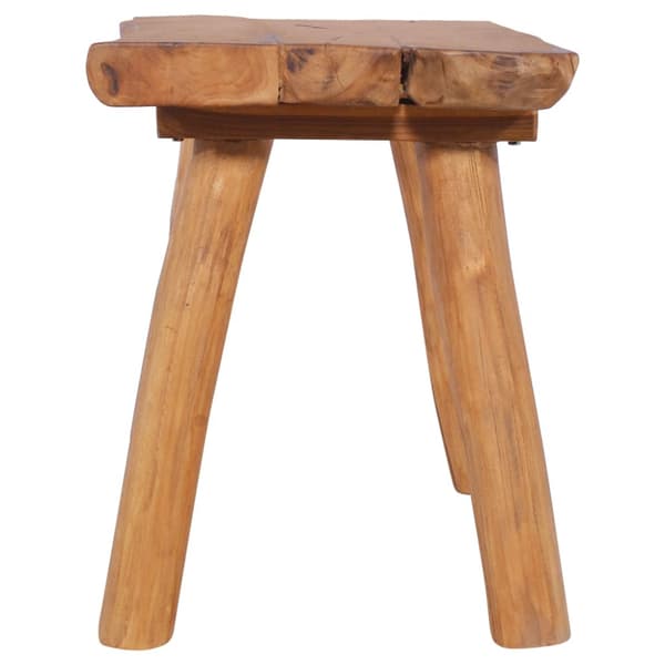 Trädgårdsbänk 80 cm massiv teak