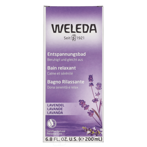 Weleda Lavender Relaxing Bath Milk 200 ml Dam