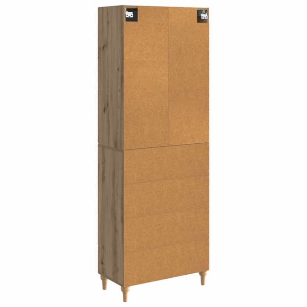 Skåpset 2 pcs 66 x 34,5 x 95 cm Konstruerat trä