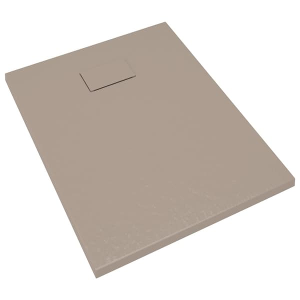 Duschkar SMC brun 90x70 cm