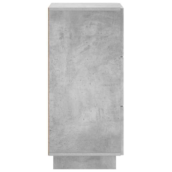 Sideboard Betonggrå 33,5 x 34,5 x 75 cm Konstruerat trä