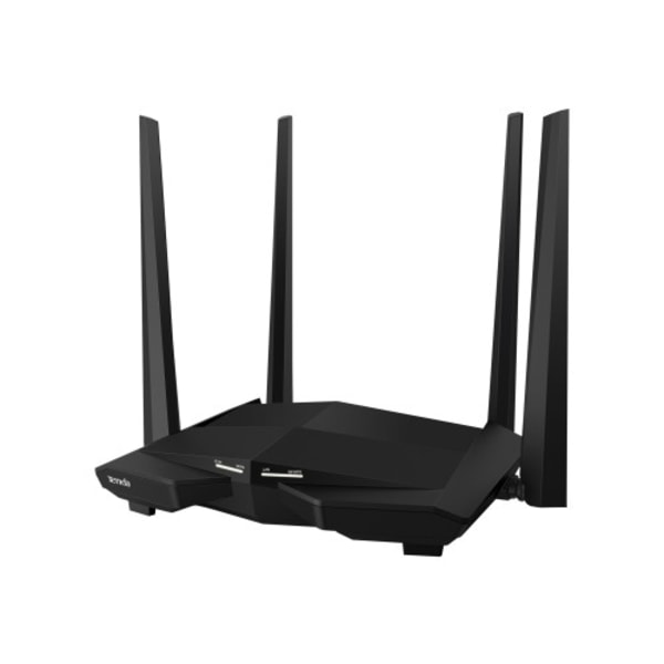 Tenda AC10 - trådlös router - Wi-Fi 5 - skrivbordsmodell Svart