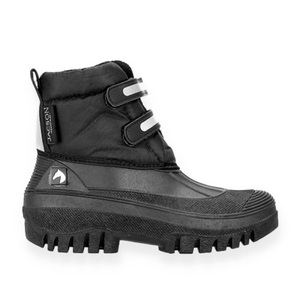 Padded Stable Boot Svart