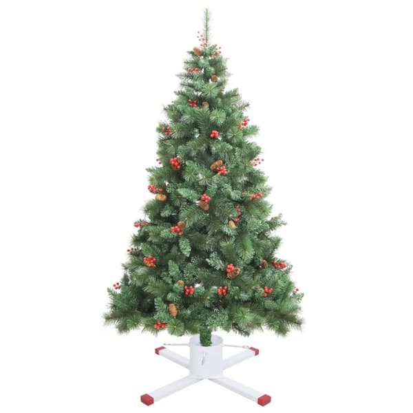 Julgransfot vit 61x61x15,5 cm