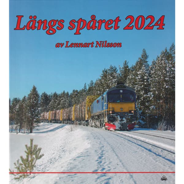 Längs spåret 2024 (bok, kartonnage)