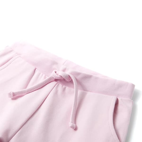Träningsbyxor för barn ljus rosa 104