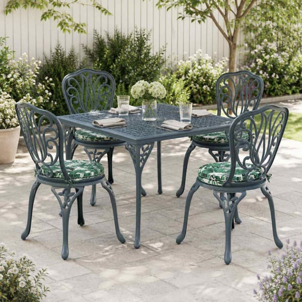 4-delade Sittdynor SOEST 4 st 100% Polyester Bladmönster