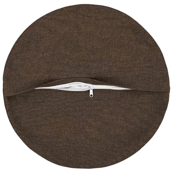 Kuddöverdrag 2 st HEERLEN Taupe Ø 30 cm Fabric
