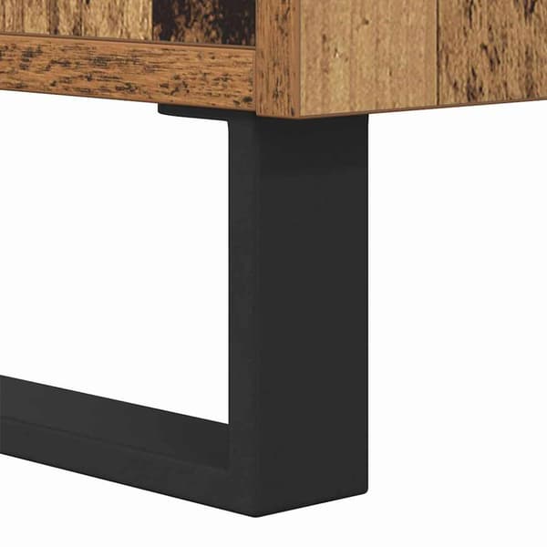 Sideboard Gammalt trä 34,5 x 34 x 90 cm