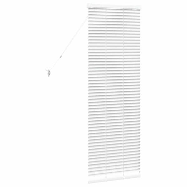 Persienn Vit 130 x 45 cm 25 mm Aluminium