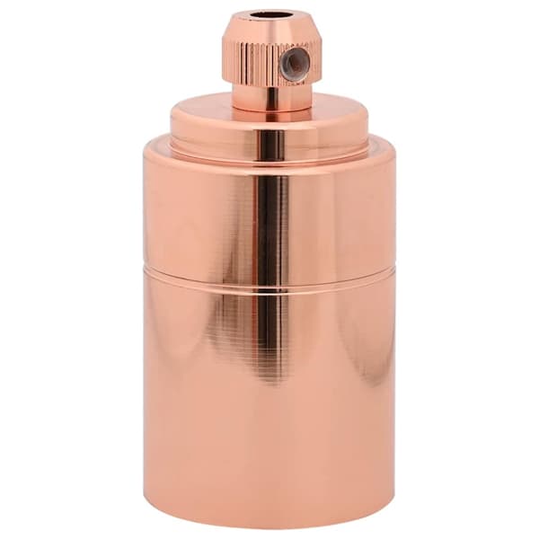 Lamphållare 2 st roséguld E27
