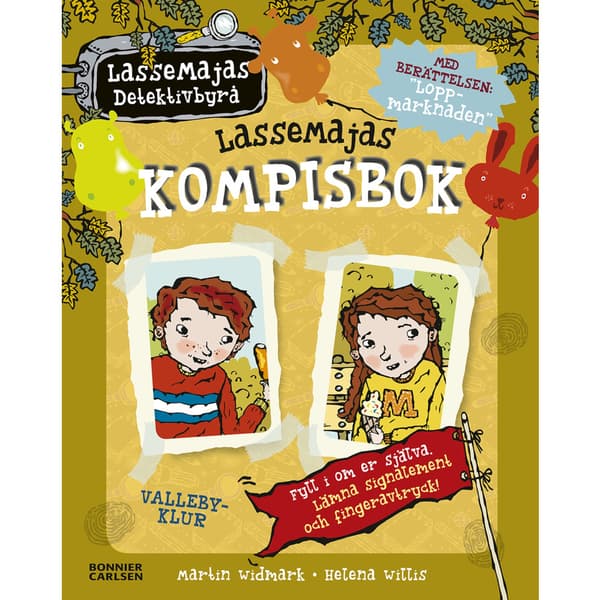 LasseMajas kompisbok (inbunden)