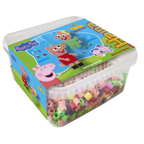 Hama Maxi Box Peppa Pig with Evie 900 pcs