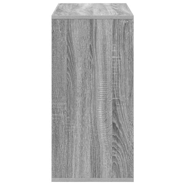 Sideboard med låda Grå Sonoma 68,5 x 32 x 67 cm