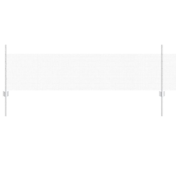 Stängsel med stolpe Silver 0,5 x 10 m Stål