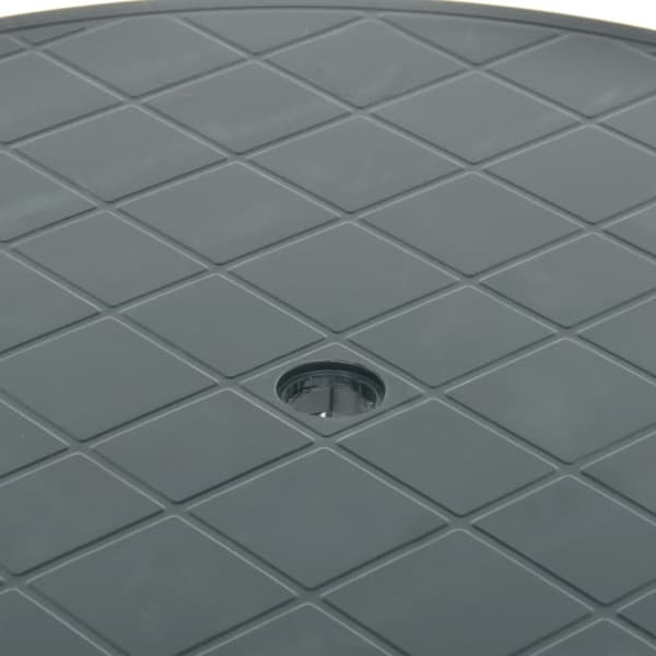 Trädgårdsbord grön 89 cm plast
