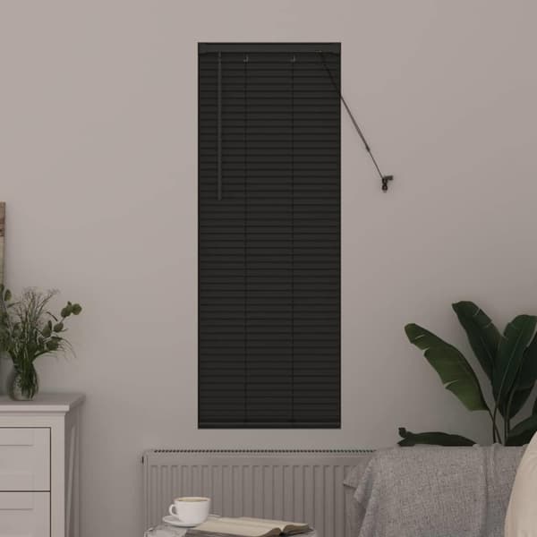 Persienner Mörkgrå 175 x 45 cm Aluminium