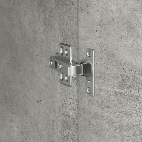 Skrivbord 2 pcs Betonggrå