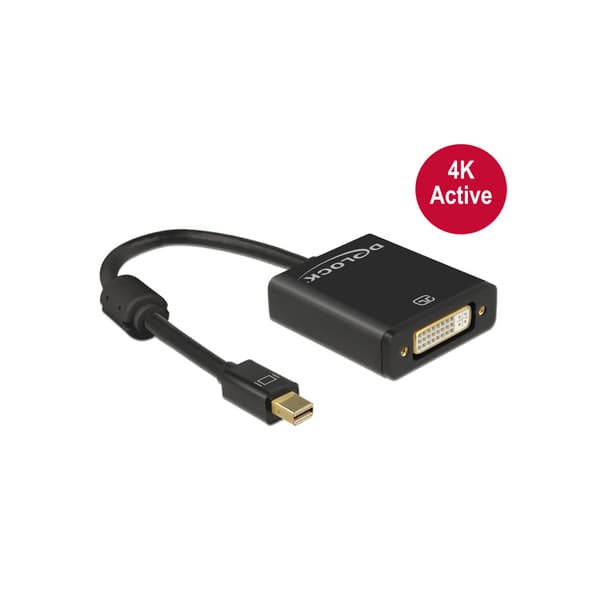Delock - videokort - Mini DisplayPort till DVI-I - 20 cm