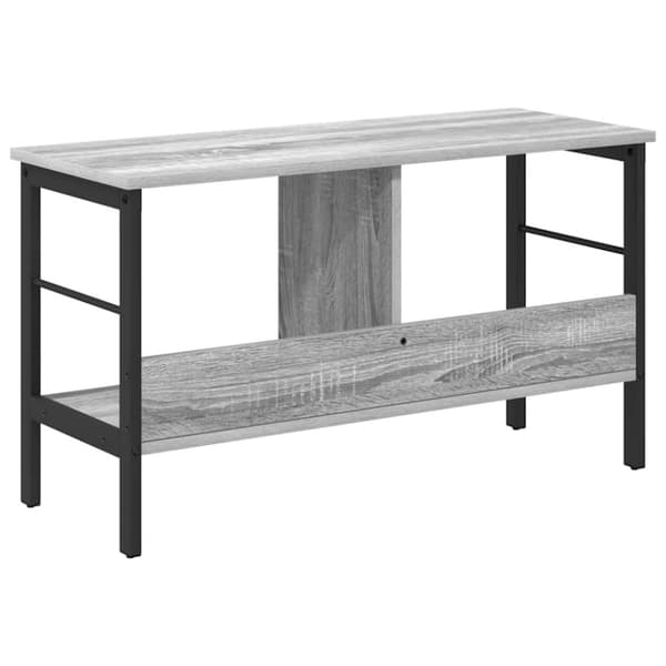 Hyllsystem Grå Sonoma 82 x 32 x 47 cm Konstruerat trä