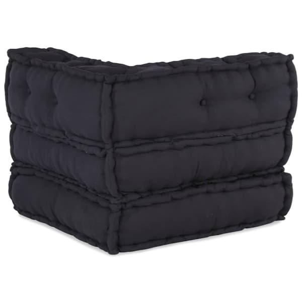 Modulär soffa antracit 70x70x54 tyg