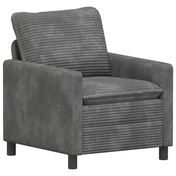 Soffa Ljusgrå 76 x 81 x 87,5 cm Polyester