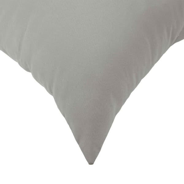 Kuddöverdrag 2 st HEERLEN Grå 65 x 65 cm Polyester