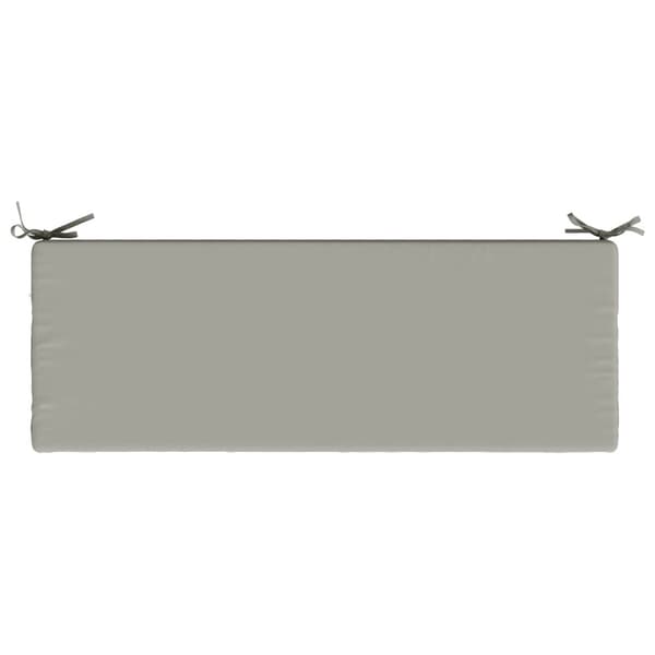 Bänk kudde SOEST 100% Polyester Grå 110 x 40 x 8 cm