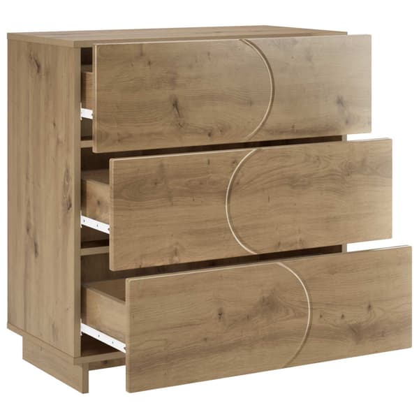 Sideboard Artisan-ek 70 x 38 x 75 cm Konstruerat trä