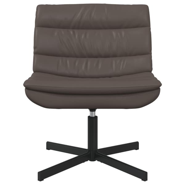 Skrivstol Brun 63 x 75 x 76 cm Glansig PU
