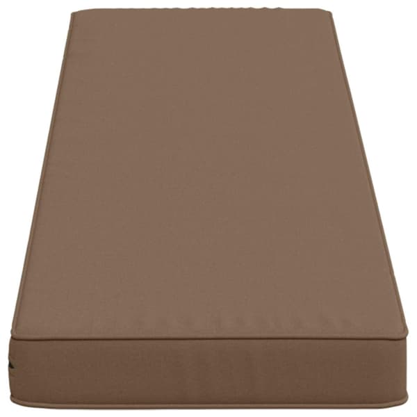 2-delade Bänk Kuddar VUGHT 2 st 100% Polyester Taupe
