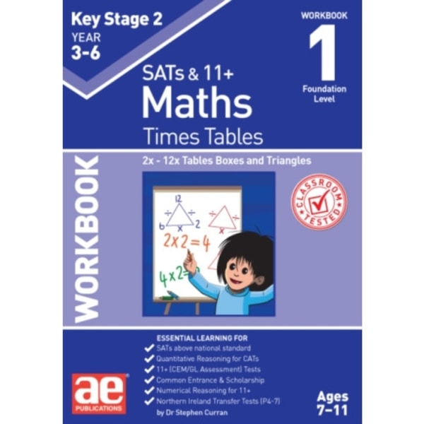 KS2 Times Tables Workbook 1 (häftad, eng)