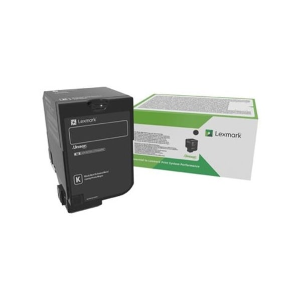 Lexmark - svart - original - tonerkassett - LCCP, LRP, Lexmark Corporate