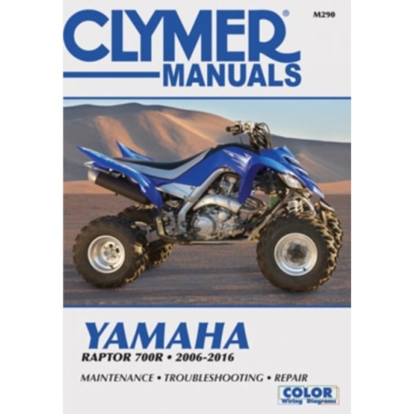 Clymer Yamaha Raptor 700R Motorcycle Repair Manual (häftad, eng)