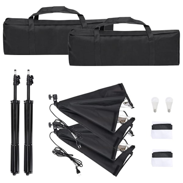 Professionell studiobelysning 2 st 40x60 cm