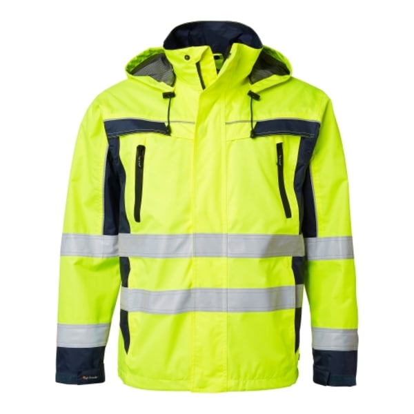 5217 Shell Jacket Fluorescent yellow/navy Unisex