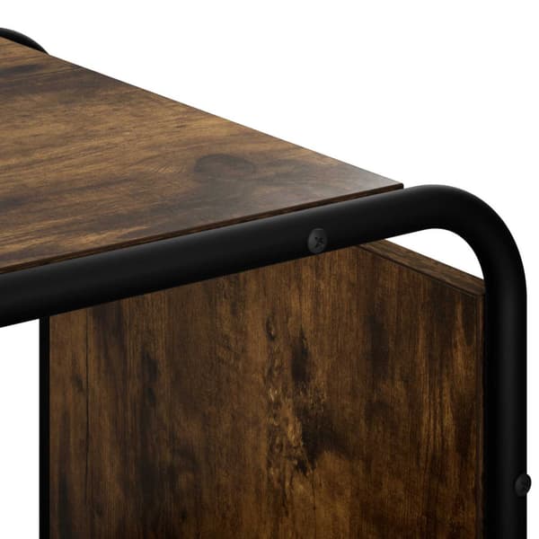 Sideboard Rökt ek 60 x 37,5 x 64,5 cm Konstruerat trä
