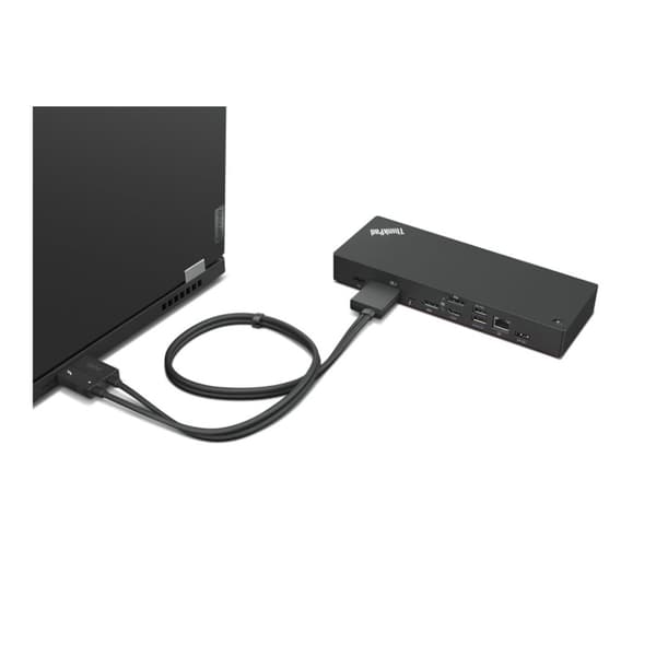 Lenovo ThinkPad Thunderbolt 4 WorkStation Dock - portreplikator - Thunderbolt 4 - 2 x DP, HDMI, 2 x Thunderbolt - 1GbE