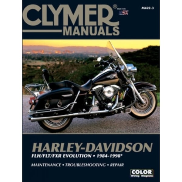 Harley-Davidson Road King, Electra, Tour Glide, Low Rider Motorcycle (1984-1998) Clymer Repair Manual (häftad, eng)