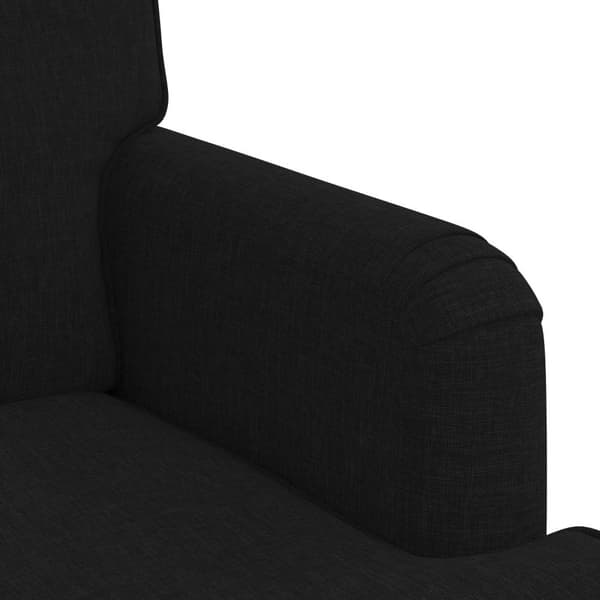 Soffa Svart 84 x 80 x 85 cm tyg