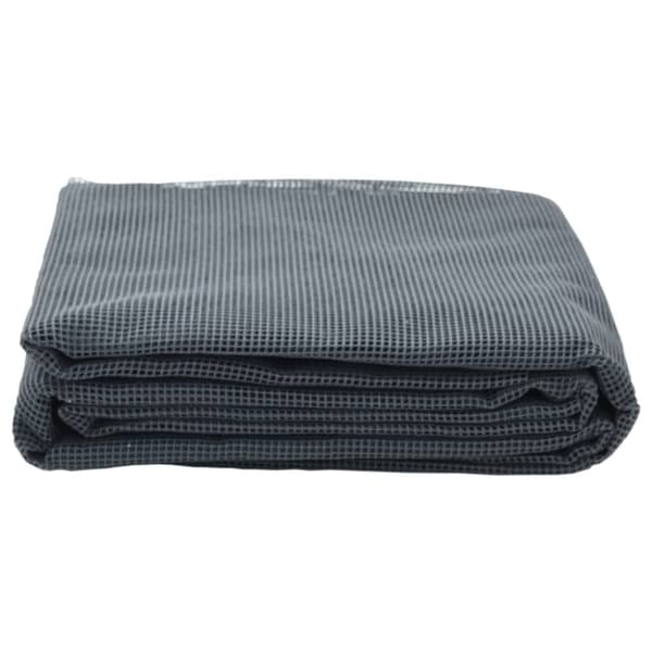 Tältmatta antracit 6x3 m