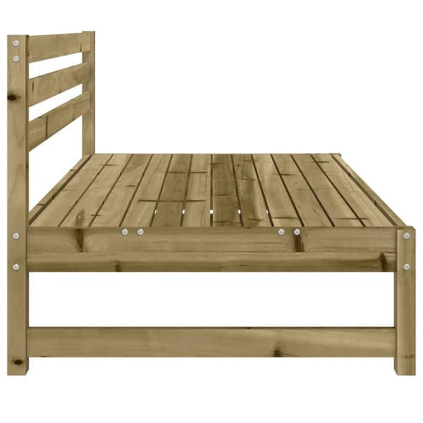 Mittensoffor 2 st 120x80 cm impregnerad furu