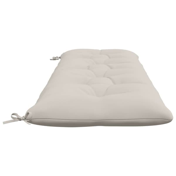Bänk kudde VIANEN 100% Polyester Vit 180 x 60 x 12 cm