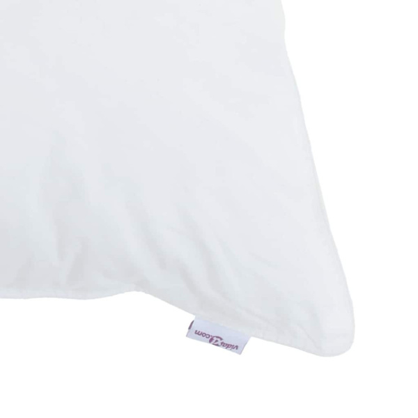 Duntäcke med kudde 3 pcs Vit Mikrofiber