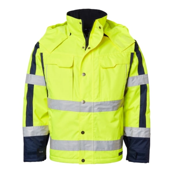 5317 Jacket Fluorescent yellow/navy Unisex